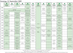 Zeitreise Eggenburg Programm 2008 als PDF Sonntag